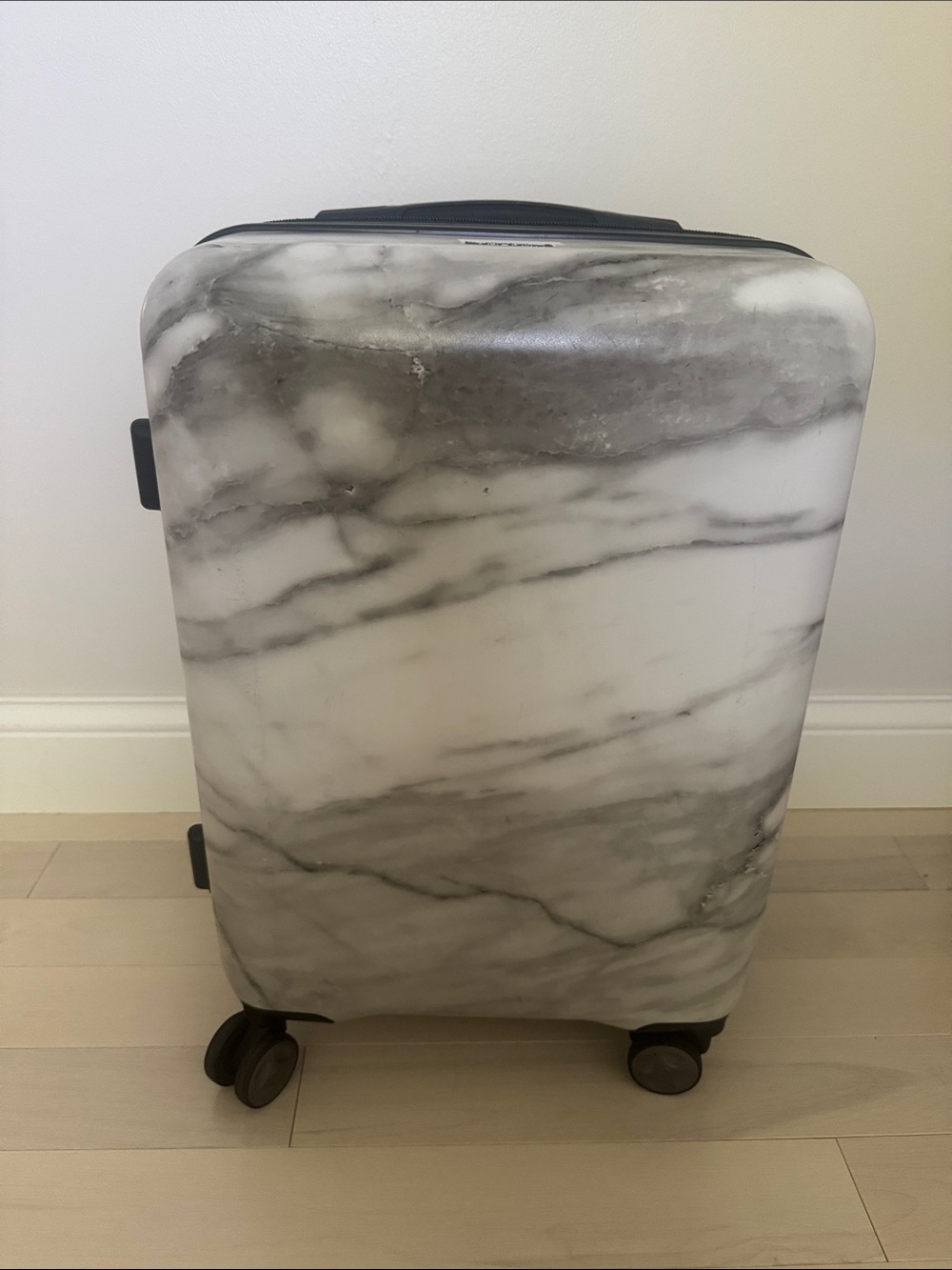 Calpak Astyll Carry-On Suitcase Milk Marble